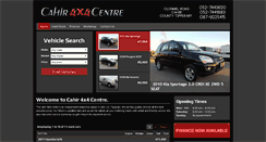 Desktop Screenshot of cahir4x4centre.ie